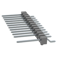 TSM-113-03-T-SH-A-002 by Samtec Inc. - CONNECTOR HEADER SMD R/A 13POS 2.54MM