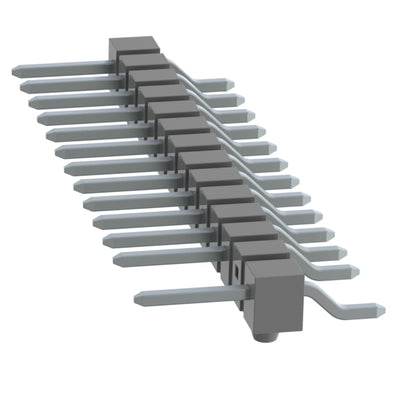 TSM-114-01-T-SH-A-002 by Samtec Inc. - CONNECTOR HEADER SMD R/A 14POS 2.54MM