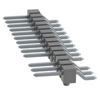 TSM-114-01-T-SH-A-004-P-TR by Samtec Inc. - CONNECTOR HEADER SMD R/A 14POS 2.54MM