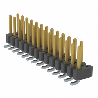 TSM-114-01-S-DV-002 by Samtec Inc. - CONNECTOR HEADER SMD 28POS 2.54MM