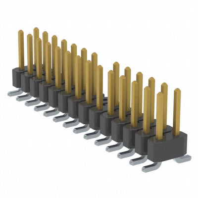 TSM-114-01-L-DV-014-TR by Samtec Inc. - CONNECTOR HEADER SMD 28POS 2.54MM