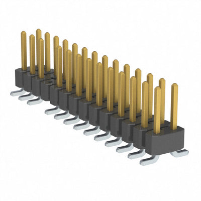 TSM-114-01-S-DV-021-P-TR by Samtec Inc. - CONNECTOR HEADER SMD 28POS 2.54MM