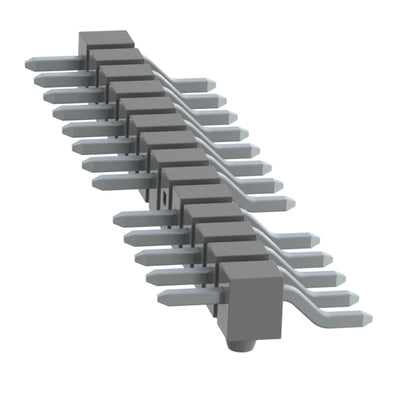 TSM-114-04-T-SH-A-006-P by Samtec Inc. - CONNECTOR HEADER SMD R/A 14POS 2.54MM