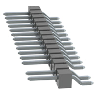 TSM-115-01-T-SH-003 by Samtec Inc. - CONNECTOR HEADER SMD R/A 15POS 2.54MM