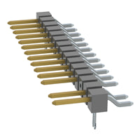 TSM-115-01-S-SH-LC-003 by Samtec Inc. - CONNECTOR HEADER SMD R/A 15POS 2.54MM