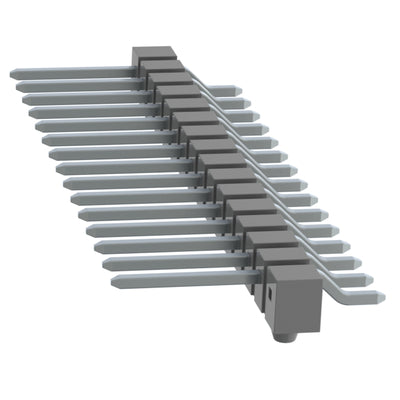 TSM-116-02-T-SH-A-001-K by Samtec Inc. - CONNECTOR HEADER SMD R/A 16POS 2.54MM