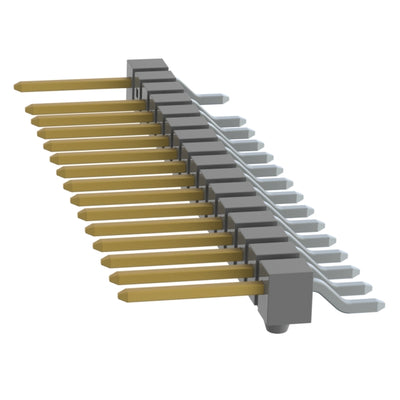 TSM-116-02-L-SH-A-015 by Samtec Inc. - CONNECTOR HEADER SMD R/A 16POS 2.54MM
