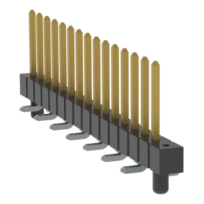 TSM-116-02-L-SV-A-001-P by Samtec Inc. - CONNECTOR HEADER SMD 16POS 2.54MM