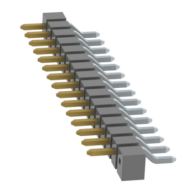 TSM-116-04-L-SH-001 by Samtec Inc. - CONNECTOR HEADER SMD R/A 16POS 2.54MM