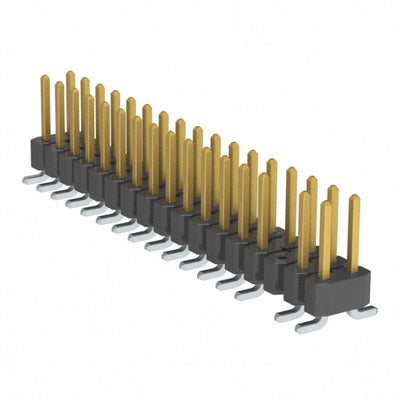 TSM-117-01-S-DV-005 by Samtec Inc. - CONNECTOR HEADER SMD 34POS 2.54MM