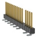 TSM-117-02-F-SV-005 by Samtec Inc. - CONNECTOR HEADER SMD 17POS 2.54MM
