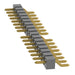 TSM-117-04-G-SH-009 by Samtec Inc. - CONNECTOR HEADER SMD R/A 17POS 2.54MM