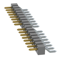 TSM-117-04-S-SH-009-K-TR by Samtec Inc. - CONNECTOR HEADER SMD R/A 17POS 2.54MM