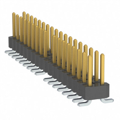 TSM-118-01-L-DV-017 by Samtec Inc. - CONNECTOR HEADER SMD 36POS 2.54MM