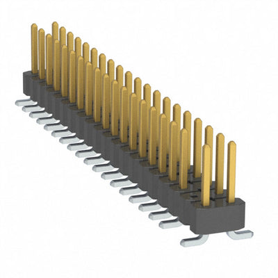 TSM-120-01-L-DV-003 by Samtec Inc. - CONNECTOR HEADER SMD 40POS 2.54MM