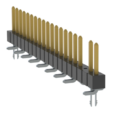 TSM-120-01-S-SV-LC-003 by Samtec Inc. - CONNECTOR HEADER SMD 20POS 2.54MM