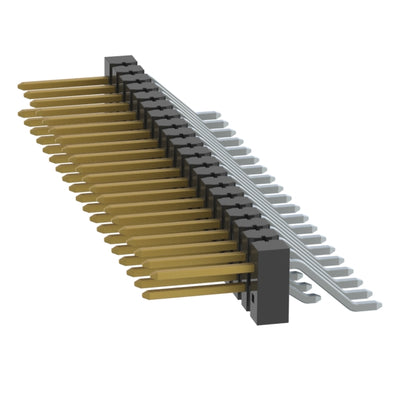 TSM-120-02-L-DH-001-P by Samtec Inc. - CONNECTOR HEADER SMD R/A 40POS 2.54MM