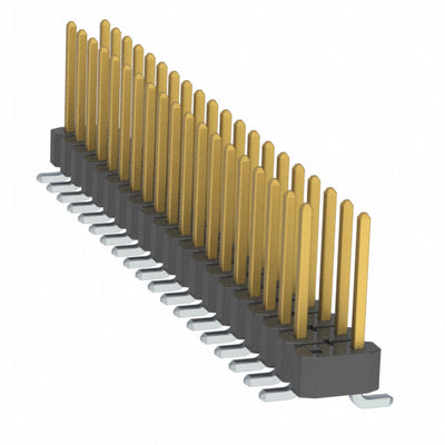 TSM-120-02-S-DV-001-P by Samtec Inc. - CONNECTOR HEADER SMD 40POS 2.54MM