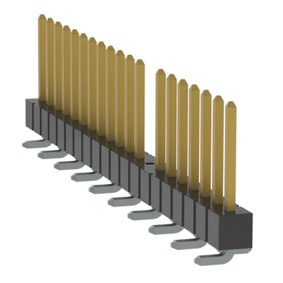 TSM-120-02-S-SV-008 by Samtec Inc. - CONNECTOR HEADER SMD 20POS 2.54MM