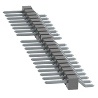 TSM-121-01-T-SH-013-P by Samtec Inc. - CONNECTOR HEADER SMD R/A 21POS 2.54MM