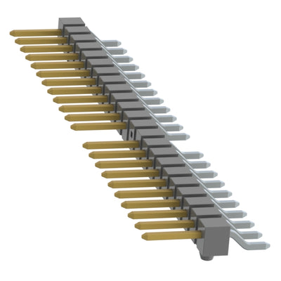 TSM-123-01-F-SH-A-011-K-TR by Samtec Inc. - CONNECTOR HEADER SMD R/A 23POS 2.54MM