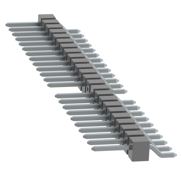 TSM-124-01-T-SH-011 by Samtec Inc. - CONNECTOR HEADER SMD R/A 24POS 2.54MM