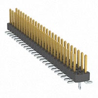 TSM-125-01-L-DV-LC-001 by Samtec Inc. - CONNECTOR HEADER SMD 50POS 2.54MM