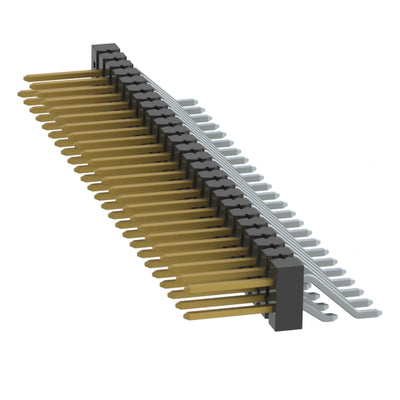 TSM-125-02-S-DH-050 by Samtec Inc. - CONNECTOR HEADER SMD R/A 50POS 2.54MM