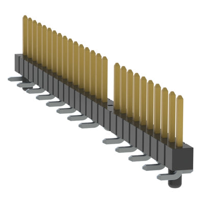 TSM-127-01-L-SV-A-011 by Samtec Inc. - CONNECTOR HEADER SMD 27POS 2.54MM