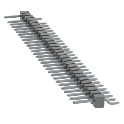 TSM-130-01-T-SH-029-P by Samtec Inc. - CONNECTOR HEADER SMD R/A 30POS 2.54MM