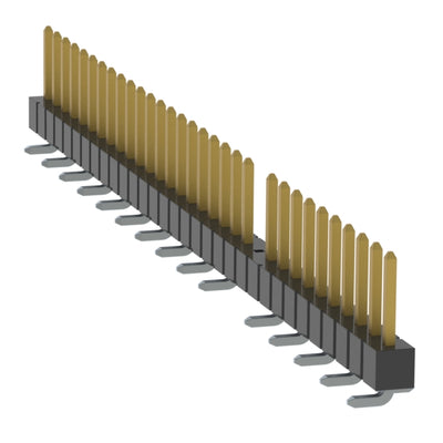 TSM-132-01-L-SV-011 by Samtec Inc. - CONNECTOR HEADER SMD 32POS 2.54MM