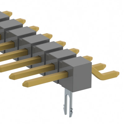 TSM-111-01-G-SH-LC by Samtec Inc. - CONNECTOR HEADER SMD R/A 11POS 2.54MM