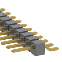 TSM-125-01-G-SH by Samtec Inc. - CONNECTOR HEADER SMD R/A 25POS 2.54MM
