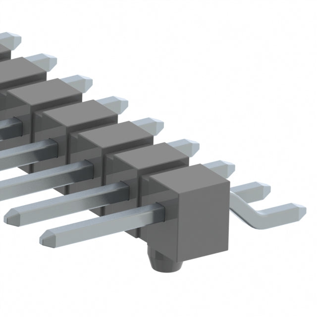 TSM-112-01-T-SH-A-P by Samtec Inc. - CONNECTOR HEADER SMD R/A 12POS 2.54MM