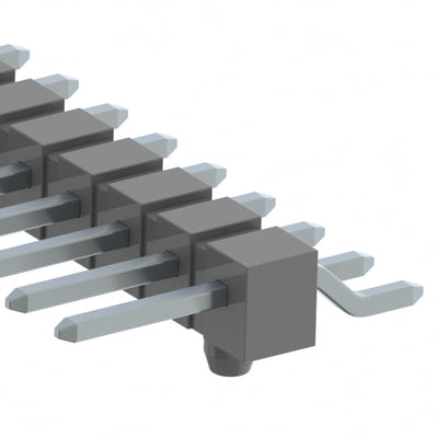 TSM-142-01-T-SH-A by Samtec Inc. - CONNECTOR HEADER SMD R/A 42POS 2.54MM