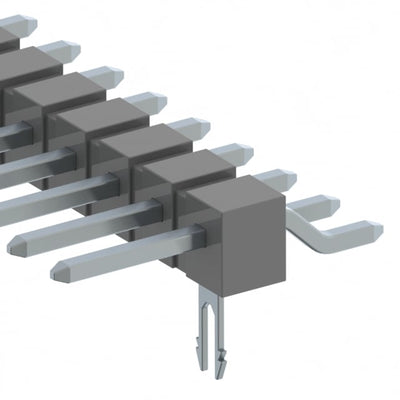 TSM-120-01-T-SH-LC-P-TR by Samtec Inc. - CONNECTOR HEADER SMD R/A 20POS 2.54MM