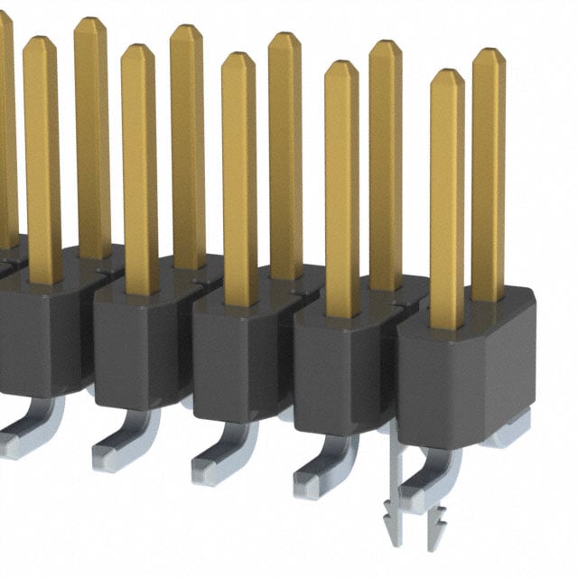 TSM-108-01-L-DV-LC-P by Samtec Inc. - CONNECTOR HEADER SMD 16POS 2.54MM