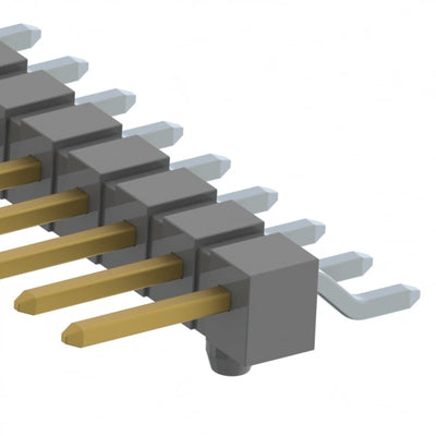 TSM-148-01-S-SH-A by Samtec Inc. - CONNECTOR HEADER SMD R/A 48POS 2.54MM