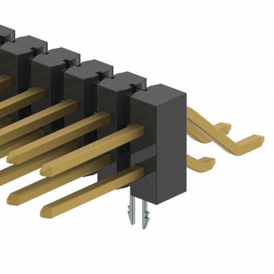 TSM-110-02-H-DH-LC by Samtec Inc. - CONNECTOR HEADER SMD R/A 20POS 2.54MM