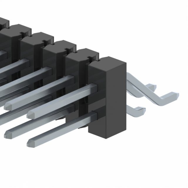 TSM-108-02-T-DH-P by Samtec Inc. - CONNECTOR HEADER SMD R/A 16POS 2.54MM
