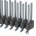TSM-108-02-T-DV-LC by Samtec Inc. - CONNECTOR HEADER SMD 16POS 2.54MM