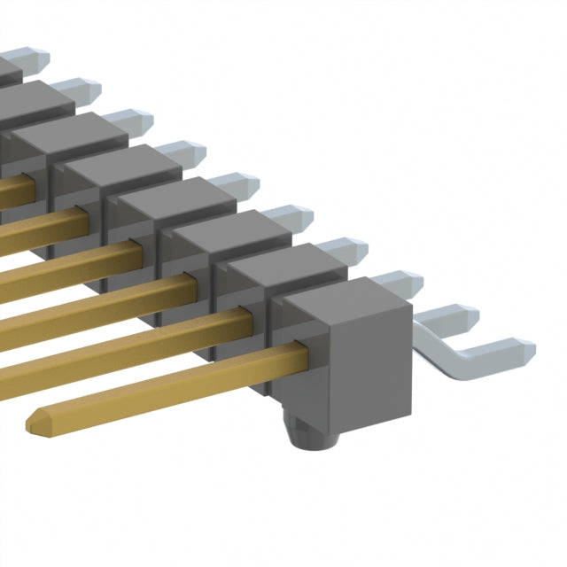 TSM-112-02-L-SH-A by Samtec Inc. - CONNECTOR HEADER SMD R/A 12POS 2.54MM