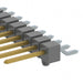 TSM-112-02-L-SH-A by Samtec Inc. - CONNECTOR HEADER SMD R/A 12POS 2.54MM