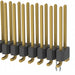 TSM-120-03-G-DV-LC by Samtec Inc. - CONNECTOR HEADER SMD 40POS 2.54MM