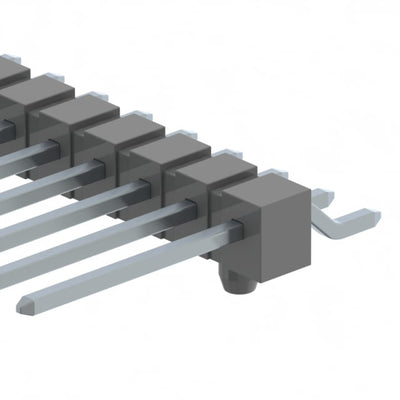 TSM-116-03-T-SH-A by Samtec Inc. - CONNECTOR HEADER SMD R/A 16POS 2.54MM