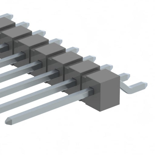 TSM-132-03-T-SH by Samtec Inc. - CONNECTOR HEADER SMD R/A 32POS 2.54MM