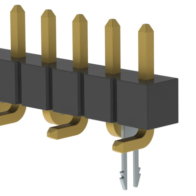 TSM-113-04-G-SV-LC by Samtec Inc. - CONNECTOR HEADER SMD 13POS 2.54MM