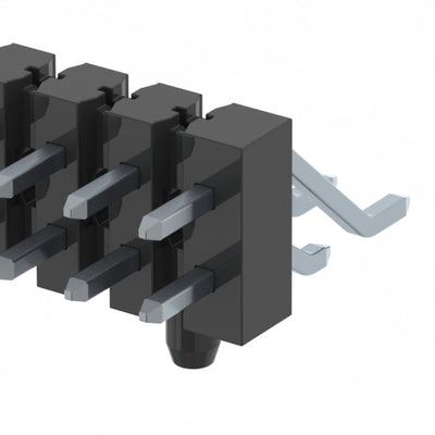 TSM-109-04-T-DH-A by Samtec Inc. - CONNECTOR HEADER SMD R/A 18POS 2.54MM