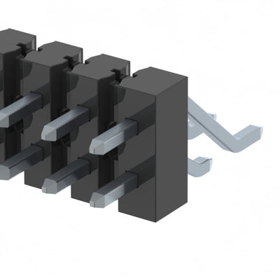 TSM-125-04-T-DH by Samtec Inc. - CONNECTOR HEADER SMD R/A 50POS 2.54MM