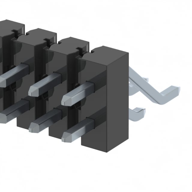 TSM-124-04-T-DH-TR by Samtec Inc. - CONNECTOR HEADER SMD R/A 48POS 2.54MM